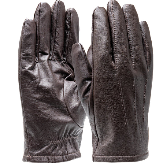 PIP LEBR-THL – Brown Goat Leather Dress Glove with 3M Thinsulate™ Lining