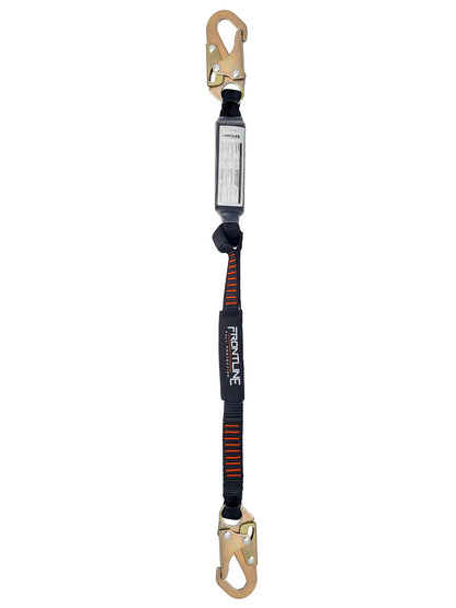 Frontline LIS31S Combat™ 3' Single Leg Snaphook Lanyard with Internal Shock Absorber