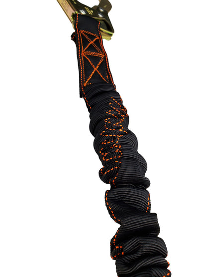 Frontline LIS61R Combat™ 6' Single Leg Rebar Hook End Lanyard with Internal Shock Absorber