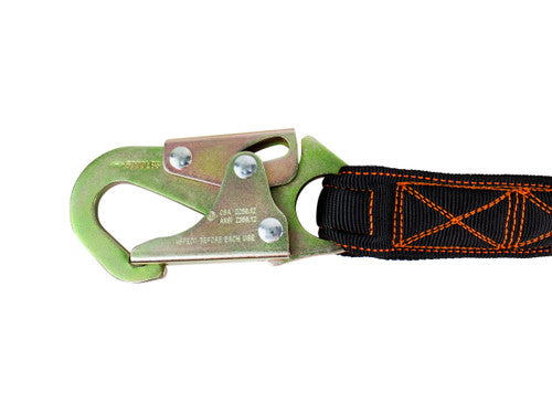 Frontline LIS61S Combat™ 6' Single Leg Snaphook Lanyard with Internal Shock Absorber