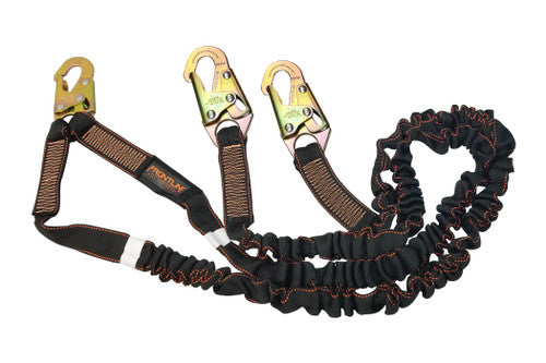 Frontline LIS62S Combat™ 6' Double Leg Snaphook Lanyard with Internal Shock Absorber