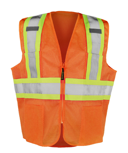 Mesh 2-Tone Vest