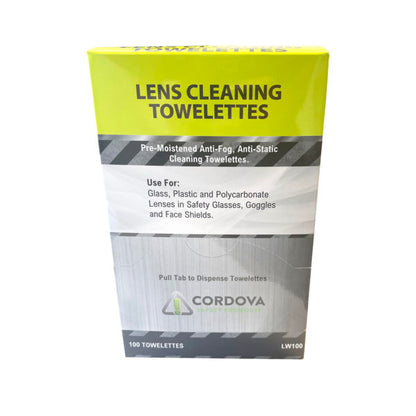 Cordova Lens Cleaning Towelettes, Anti-fog, Anti #LW100 image 3