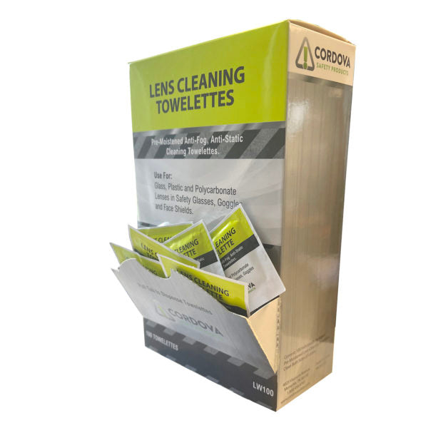 Cordova Lens Cleaning Towelettes, Anti-fog, Anti #LW100 image 4