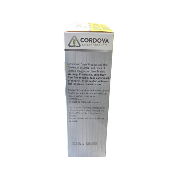 Cordova Lens Cleaning Towelettes, Anti-fog, Anti #LW100 image 6