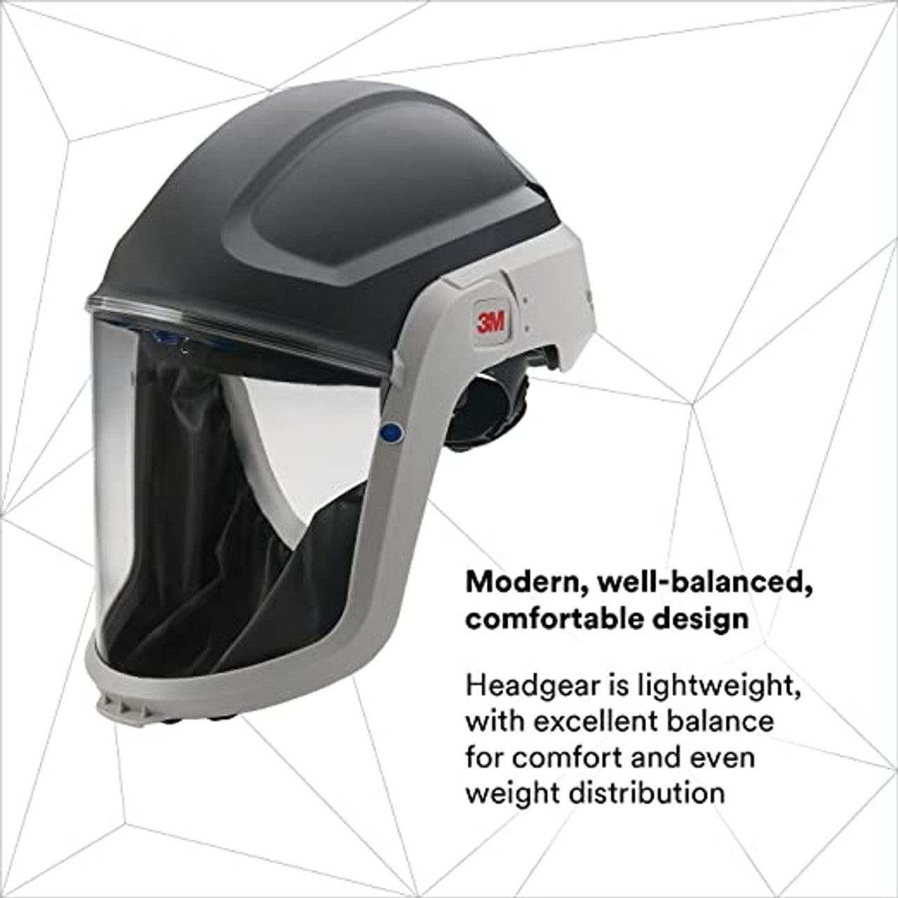 3M™ Versaflo™ Respiratory Hard Hat Assembly M-307, with Premium Visor and Faceseal, 1 EA/Case