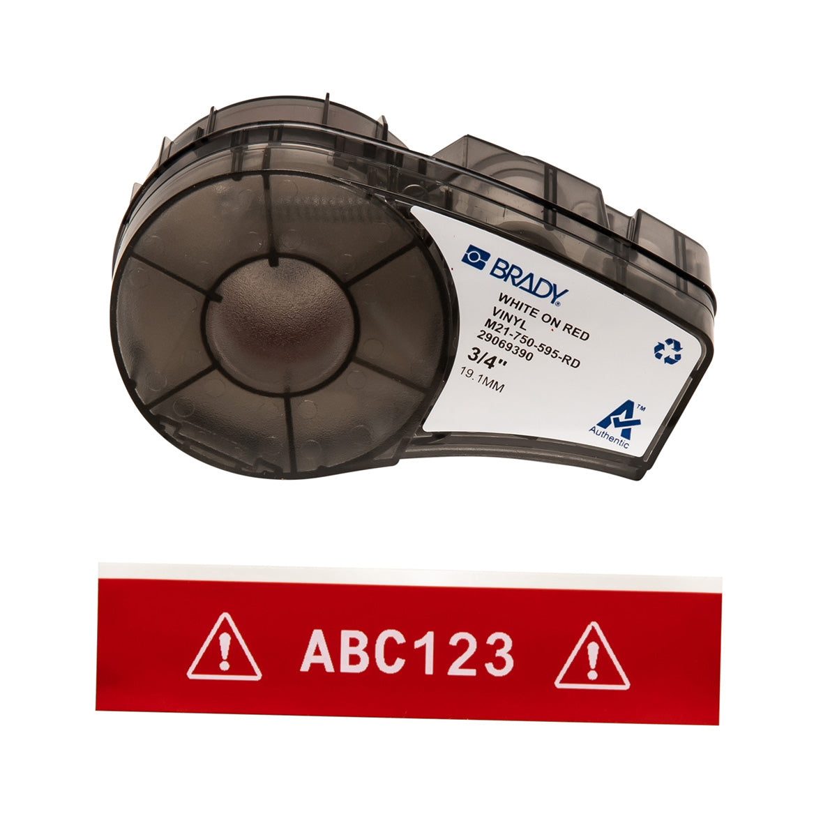 Brady BMP21 Mobile Printer Indoor/Outdoor Vinyl Labels