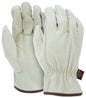 Grain Pigskin Driver Gloves, Premium A Grade, Keystone Thumb, Unlined