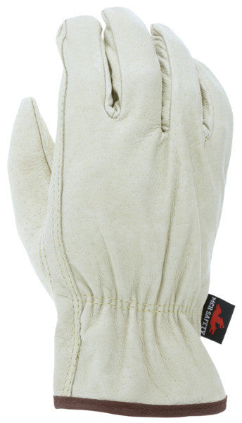Grain Pigskin Driver Gloves, Premium A Grade, Keystone Thumb, Unlined