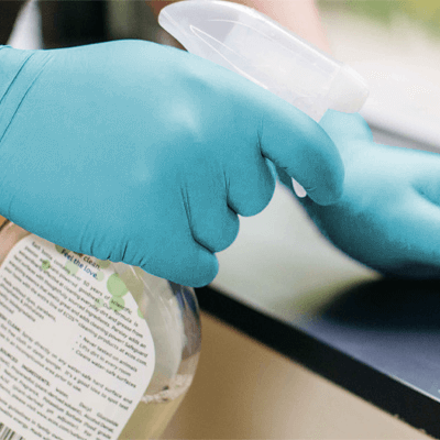 Gloveworks Blue Nitrile PF Ind Gloves