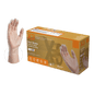 X3 Clear Vinyl PF Ind Gloves
