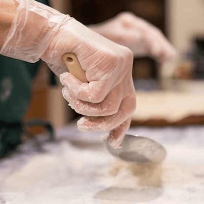 AMMEX Professional Clear Vinyl PF Exam Gloves