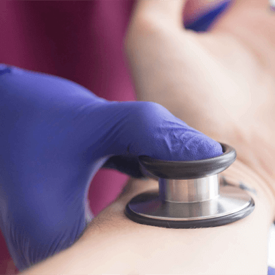 AMMEX Professional Indigo Nitrile PF Exam Gloves