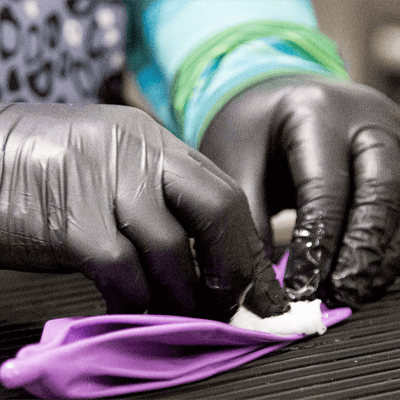 AMMEX® Professional Black Nitrile PF Exam Gloves