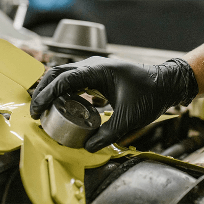 X3 Black Nitrile PF Ind Gloves