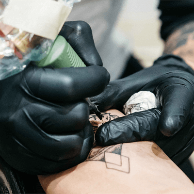 AMMEX® Professional Black Nitrile PF Exam Gloves