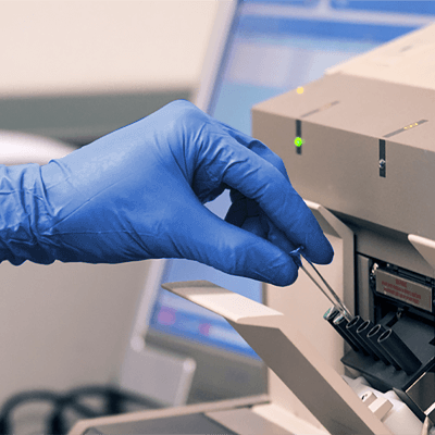 AMMEX Professional Cerulean Nitrile PF Exam Gloves