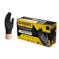 Gloveworks Black Nitrile PF Exam Gloves