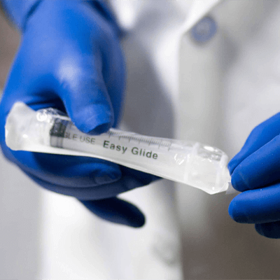 Gloveworks Blue Latex PF Exam Gloves