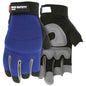 MCR Safety® Mechanics 3 Fingerless Padded Palm Gloves