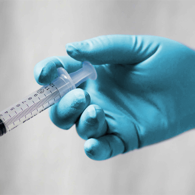 Gloveworks Blue Nitrile PF Exam Gloves