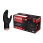 Gloveworks RDT Black Nitrile PF Ind Gloves