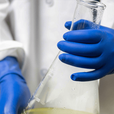 Gloveworks Blue Latex PF Exam Gloves