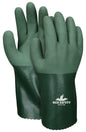 MicroFinish Nitrile-Coated Gloves, 13-Gauge Cotton-Polyester Shell, 12" Gauntlet Cuff