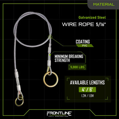 Frontline MPW Wire Rope Choker Anchor