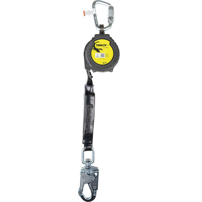 Miller MTL-OHS1-57 – Single Web Personal Fall Limiter, Polyester/Vectran® composite webbing with Steel Locking swivel Snap Hook. Designed for lateral movement and reliable performance in order-picking environments.