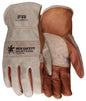 Grain Cowhide Driver Gloves, Double Palm, ANSI Arc 4, Keystone Thumb