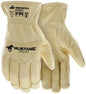 Mustang HiDex Grain Goatskin Driver Gloves, FR Arc Rated, Double Palm, Kevlar Sewn