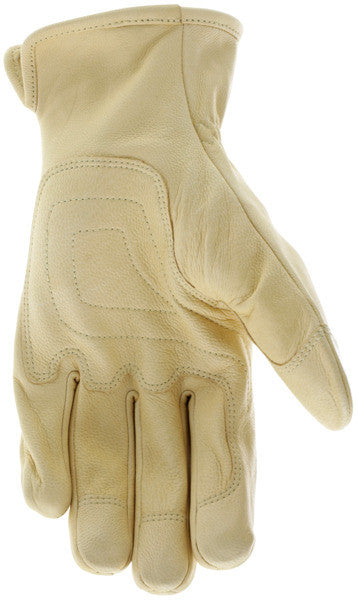 Mustang HiDex Grain Goatskin Driver Gloves, FR Arc Rated, Double Palm, Kevlar Sewn
