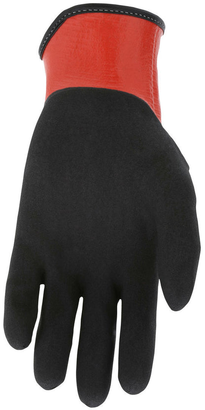 Ninja BNF Coated Work Gloves, 18G Nylon/Spandex, Breathable Nitrile Foam, Full Coat