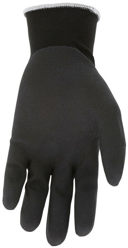 Ninja BNF Work Gloves, 15 Gauge Nylon/Spandex, Breathable Nitrile Foam, 3/4 Coat