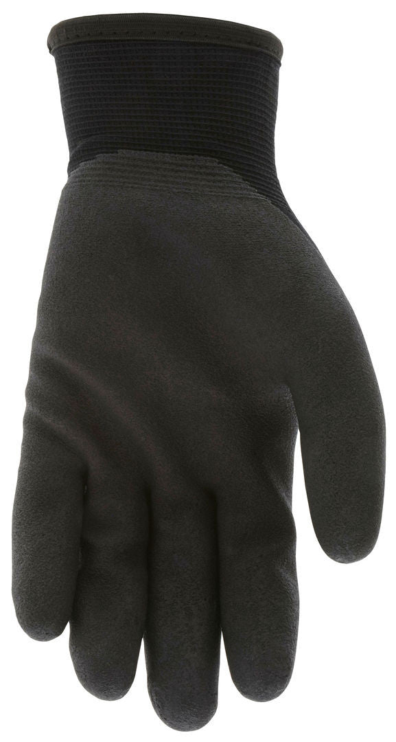 Ninja Ice Insulated Work Gloves, 15-Gauge Nylon, HPT 3/4 Dip, Acrylic Terry Lined