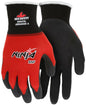 Ninja BNF Work Gloves, 18 Gauge Nylon/Spandex, Nitrile Foam Palm Coated