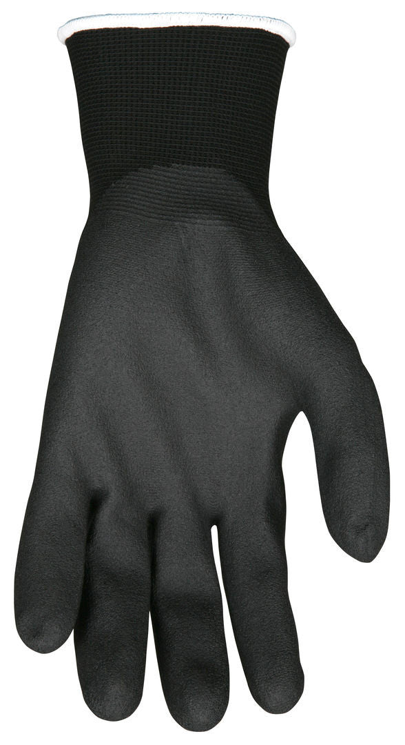 Ninja HPT Work Gloves, 15 Gauge Nylon Shell, PVC Foam Coated Palm