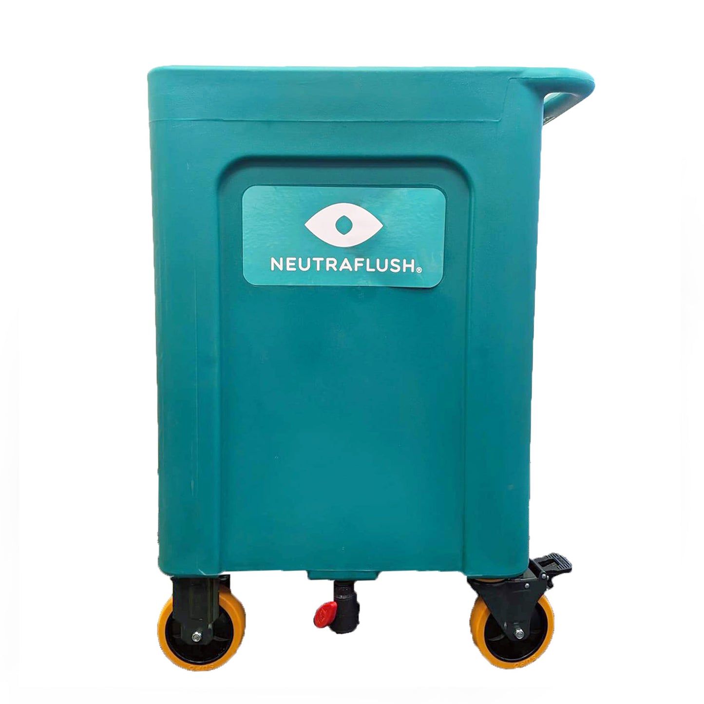 NeutraFlush Rolling drain cart stand for 16 Gal Eyewash Station #NFSCART01