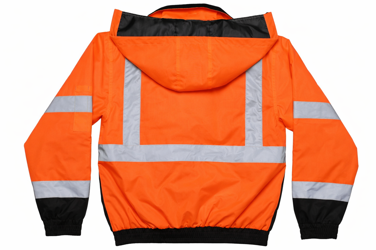 ZING Z-Force High-Visibility Class 3 Bomber Jacket with Quilted Liner - official Zing product image 6