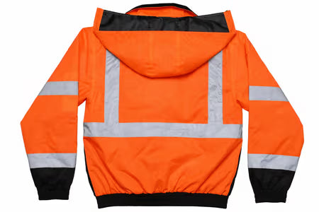 ZING Z-Force High-Visibility Class 3 Bomber Jacket with Quilted Liner