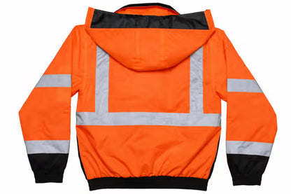 ZING Z-Force High-Visibility Class 3 Bomber Jacket with Quilted Liner
