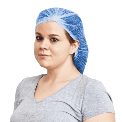 Cordova 24inch Blue Bouffant Cap #BC24B/10