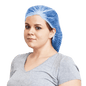 Cordova 24inch Blue Bouffant Cap #BC24B/10