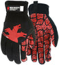 Predator HyperFit Mechanics Gloves, Silicone Tire Tread Grip, Synthetic Leather Palm