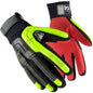 Boss 42-612BY – Cut & Sewn Glove with Oil Grip Palm and TPR Impact Resistant Back-of-Hand - Slip-On Cuff