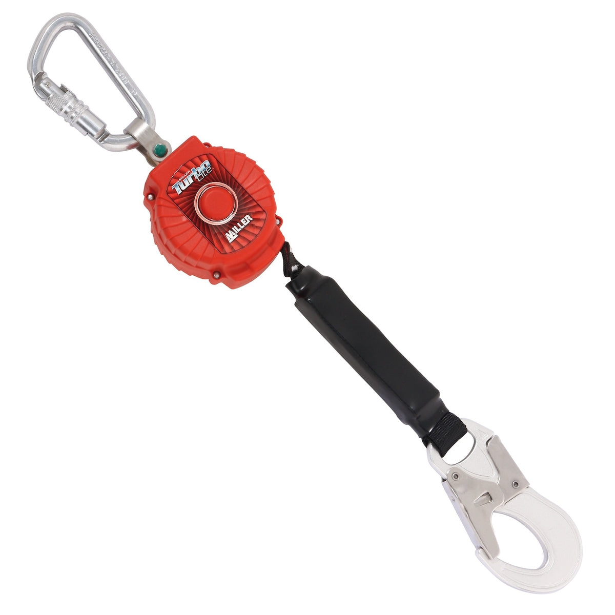 Miller 1017900 – TurboLite Self retracting webbing lifeline, Snap hook Alu op 21 mm, Twistlock Alu op 21 mm