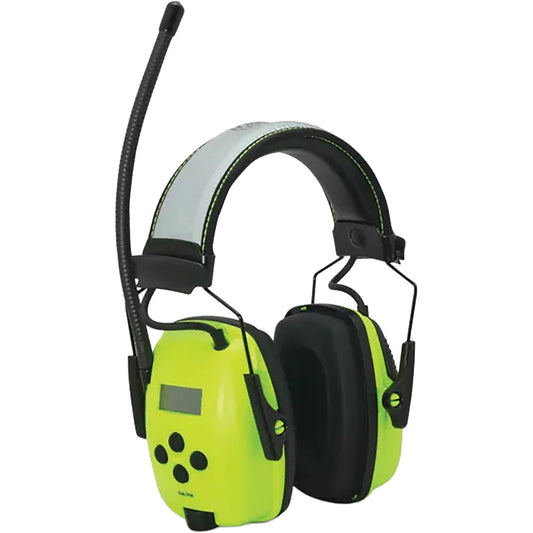 Howard Leight 1030390 – Electronic Ear Muff with Adjustable Headband and AM/FM Radio - NRR 25