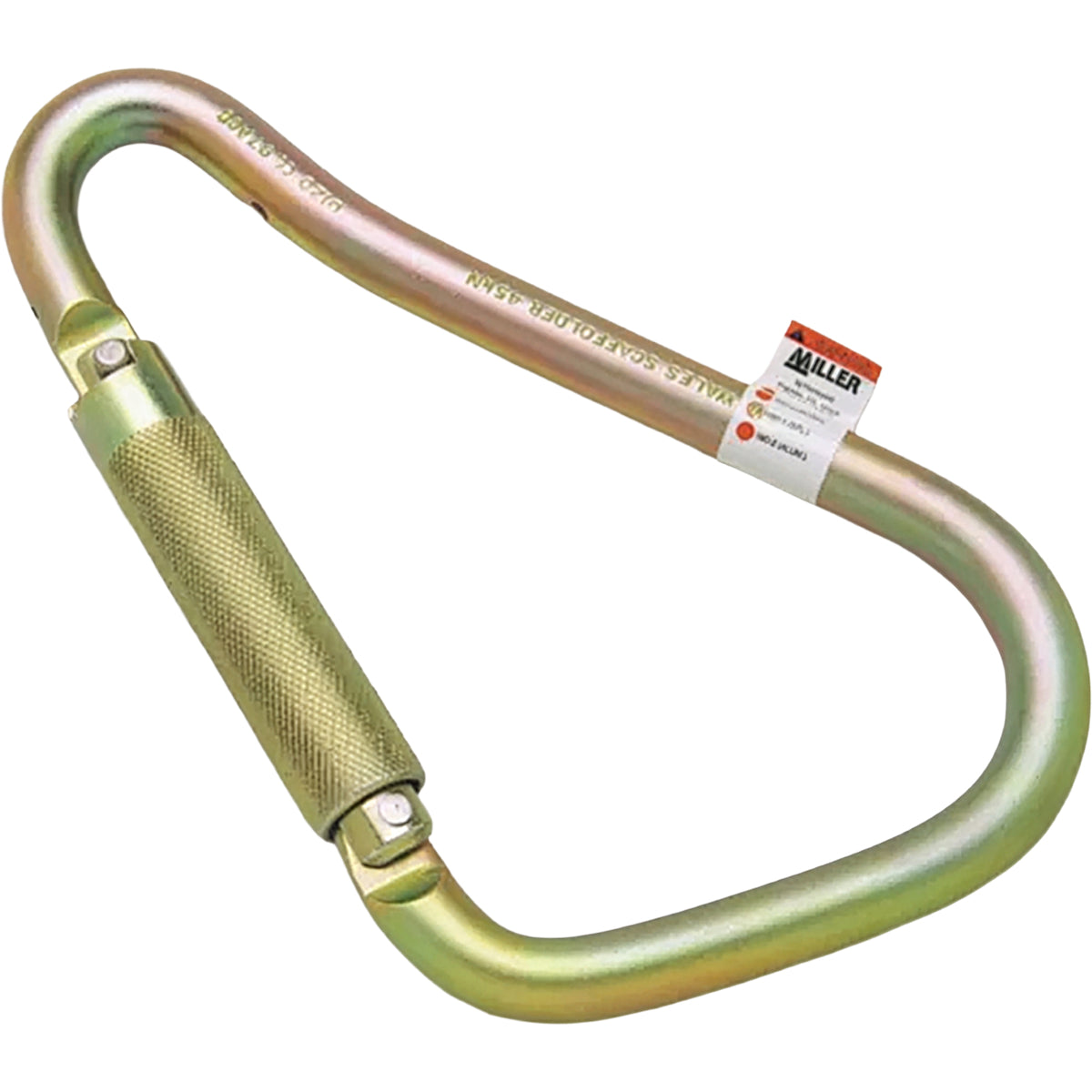 Miller 18D-1 – Heavy‑Duty Steel Carabiner with Automatic Twist‑Lock - 2" Gate Opening