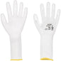 G-Tek 2132257 – Seamless Knit Nylon Blend Glove with Polyurethane Coated Flat Grip on Palm & Fingers - Long Cuff